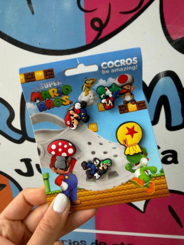 Producto - Pins para Crocs Super Mario
