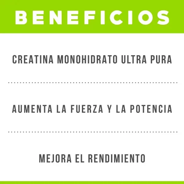 Producto - STAR NUTRITION - Creatina Monohidratada 300gr/60 serv. - 3