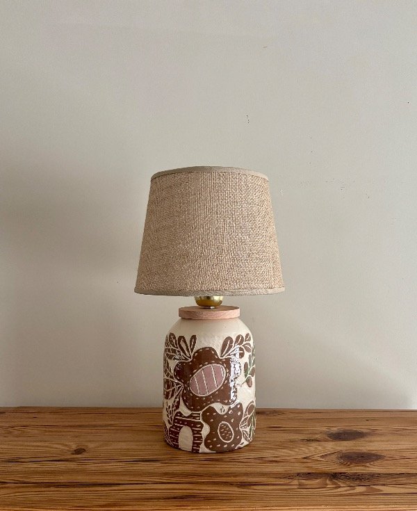 Producto - Lámpara Tambor Flor Cacao chica - A PEDIDO - 0