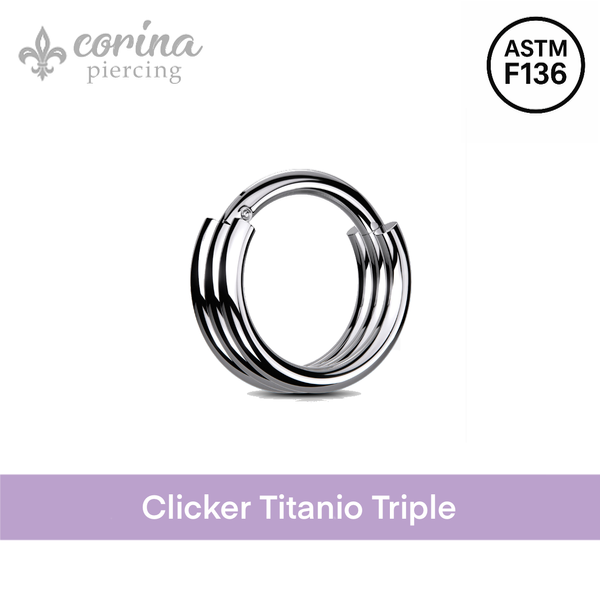 Producto - Clicker Titanio Triple