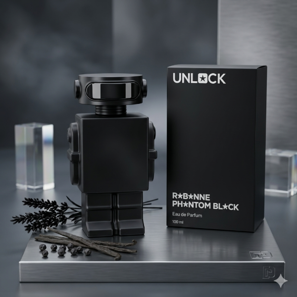 Producto - Perfume "Phantom Black" de Paco Rabanne Unlock 100 ml