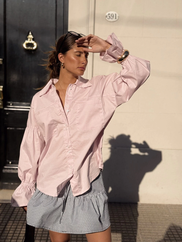 Producto - CAMISA OLDIE POPLIN / PINK