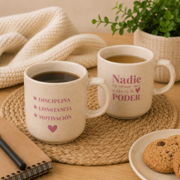 Producto - Taza de Cerámica con Frases Motivacionales