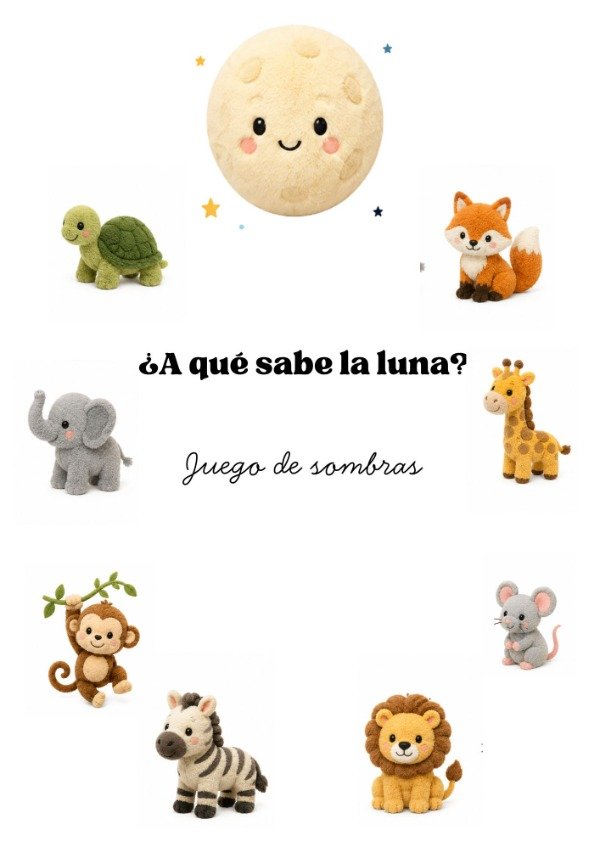 Producto - A qué sabe la luna: Juego de sombras