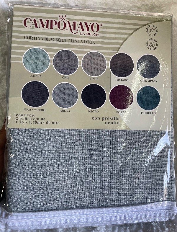 Producto - Cortinas blackout de lino cortas - 1
