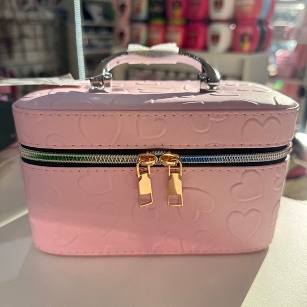 Producto - Valija Corazones Chica Rosa Paris Night