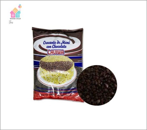 Producto - Crocante de Maní con chocolate - Caviwa 100 gr