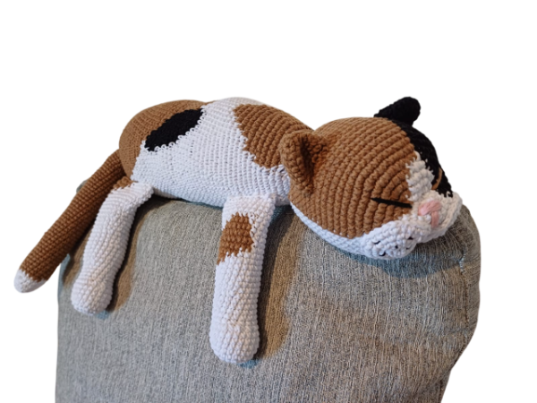 Producto - GATO CALICO DORMIDO - EN STOCK