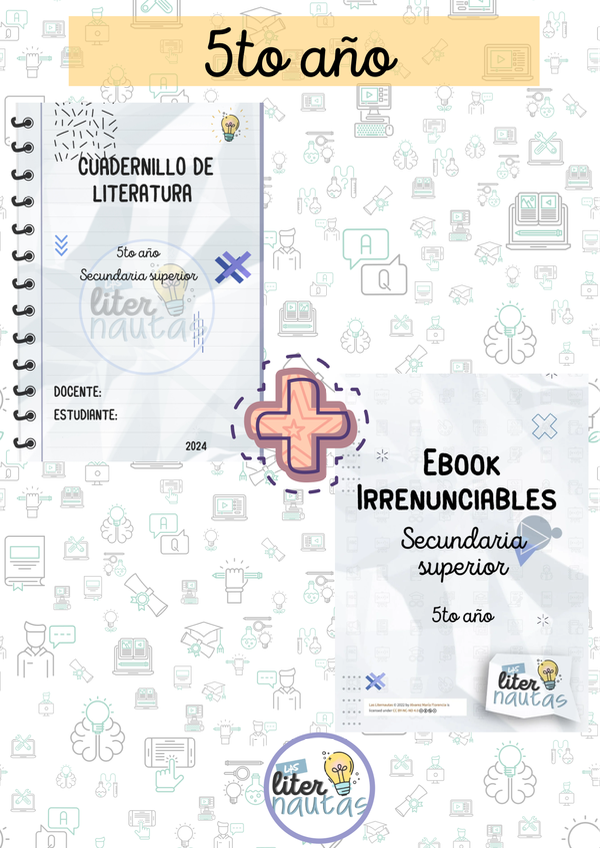 Producto - Cuadernillo anual de 5to año + Irrenunciables de 5to