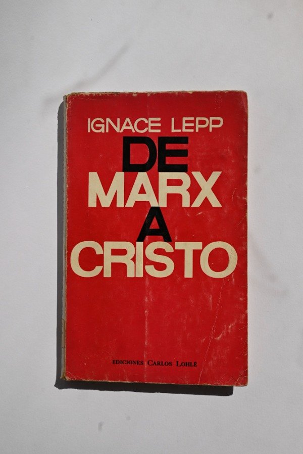 Producto - De Marx a Cristo