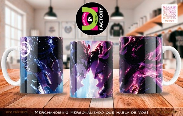 Producto - Taza Demon Slayer - TZ-RT-BL-11OZ-514-ANM-DS