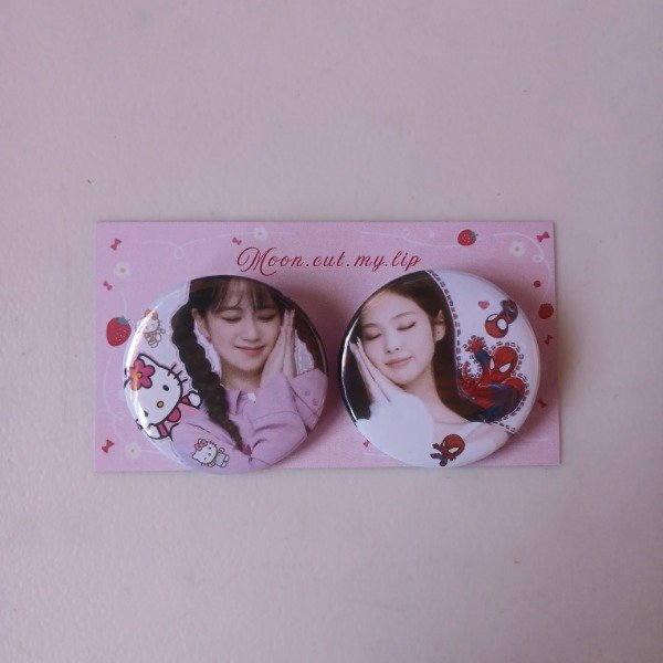 Producto - Pines compartidos jennie y jisoo