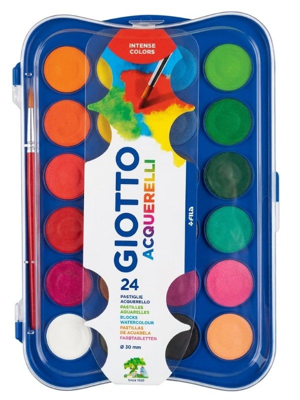Producto - Acuarela Giotto 24 Colores + Pincel