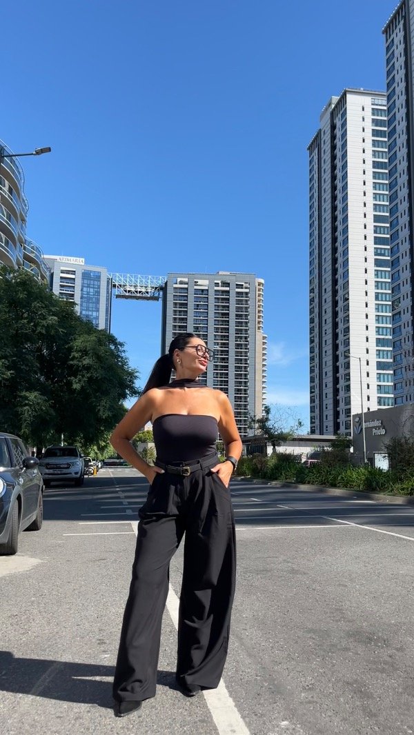 Producto - Pantalon sastrero Obsidiana