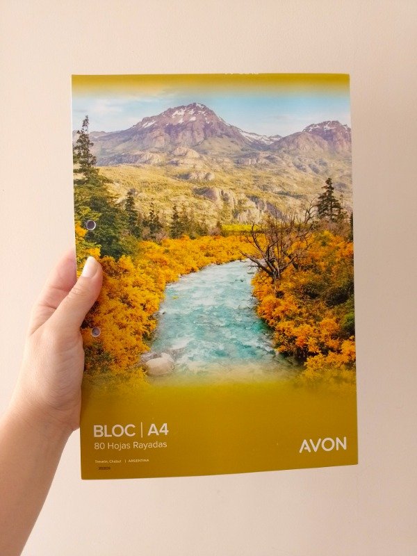 Producto - Block A4 hojas rayadas - Chubut