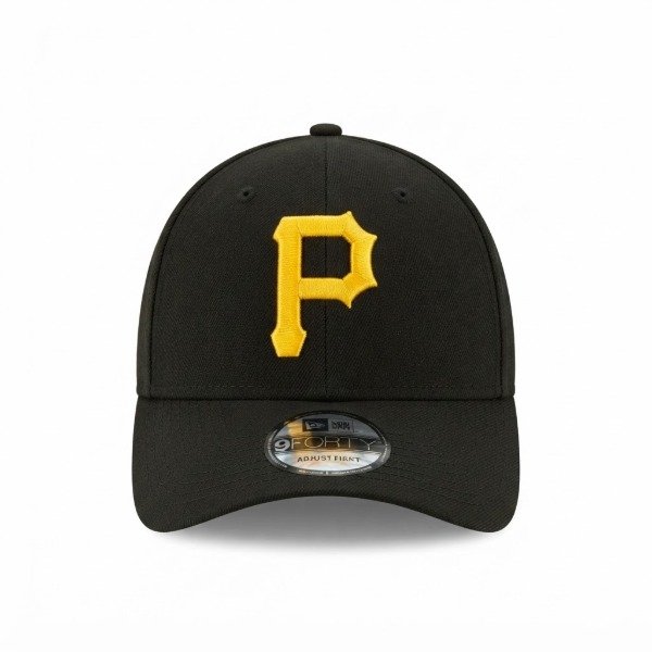 Producto - Gorra BASEBALL curva negra  P amarillo