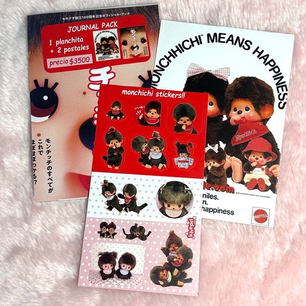 Producto - Journal Kit Monchichi