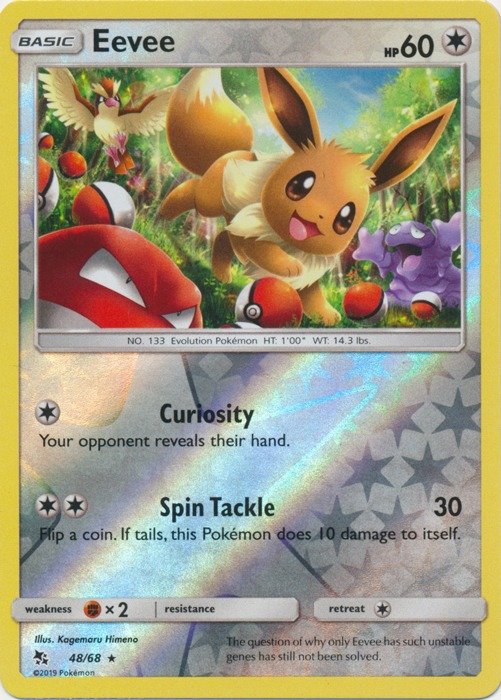 Producto - Eevee - Reverse Foil - 48/68