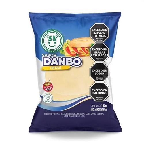 Producto - Queso danbo en fetas vegano 150gr FELICES LAS VACAS