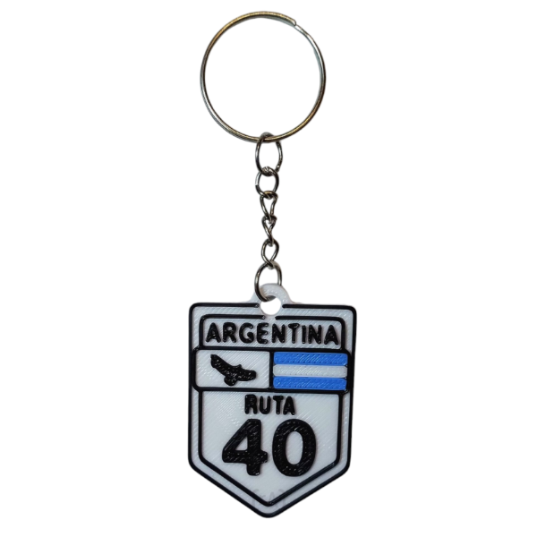 Producto - Llavero Ruta 40 Argentina