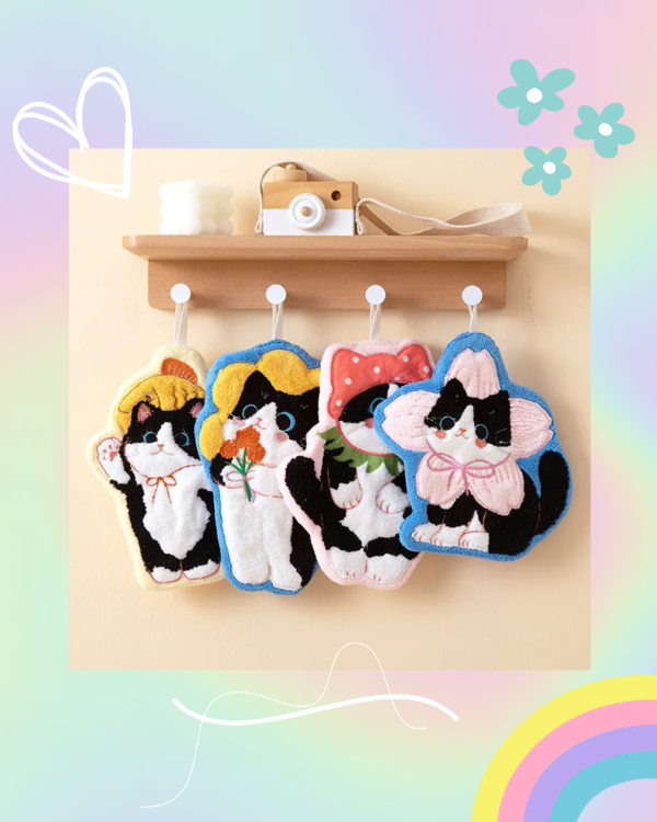 Producto - Toalla de Mano Gatito - 2