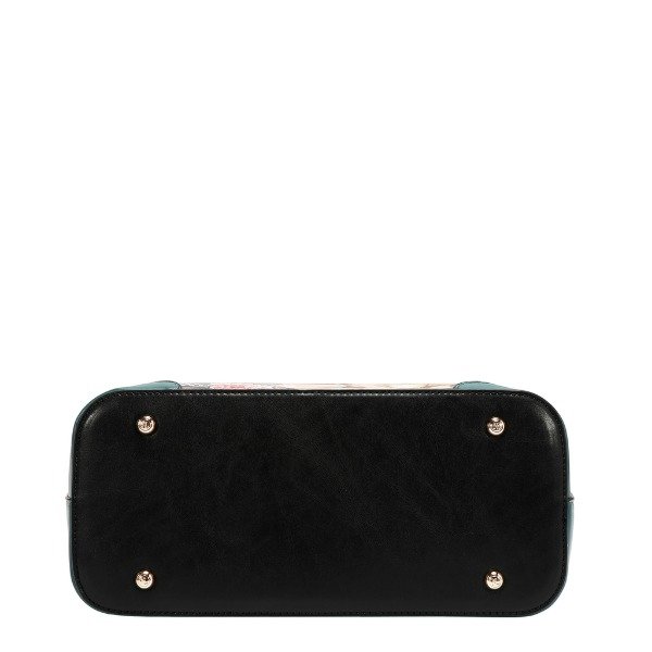 Producto - Set  Nicole Lee de 5 piezas Cartera, Bandolera Billetera Mini Neceser y Llavero - 5