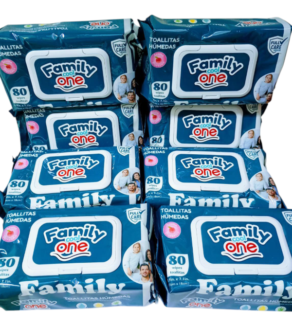 Producto - TOALLAS HUMEDAS 80 U.