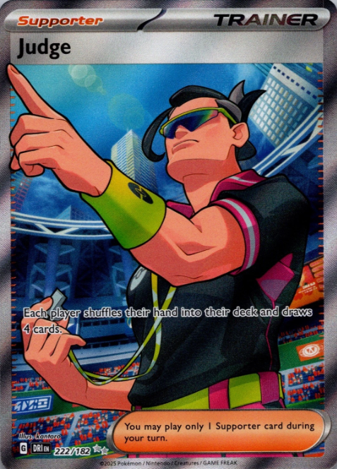 Producto - Judge - 222/182 - Destined Rivals - Holo