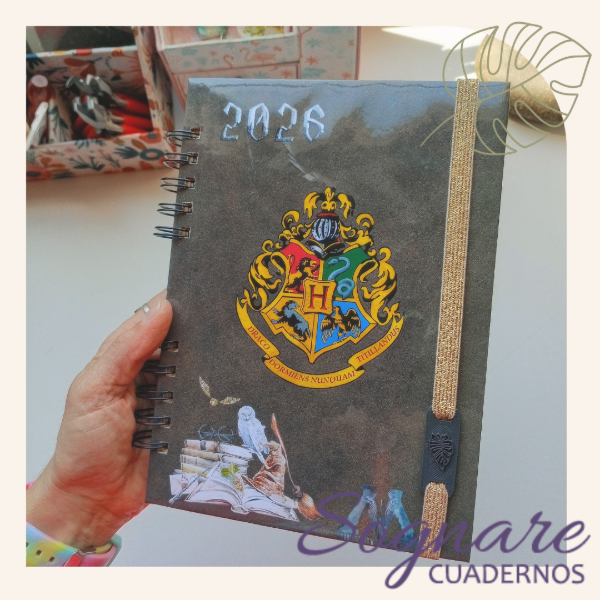 Producto - Agenda Hogwarts - 4 casas