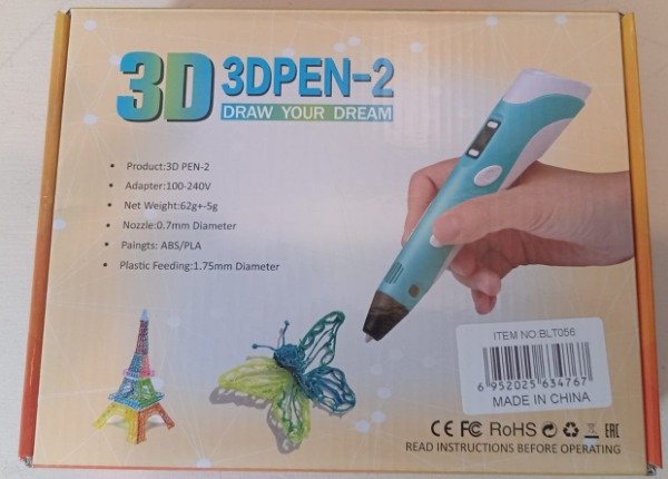 Producto - Lapiz 3d impresora con filamentos de colores - 2