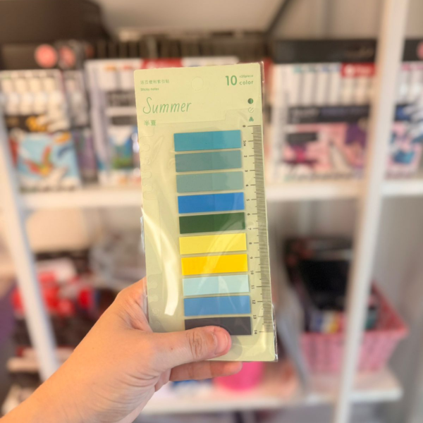 Producto - Banderitas colores X10 con regla Summer