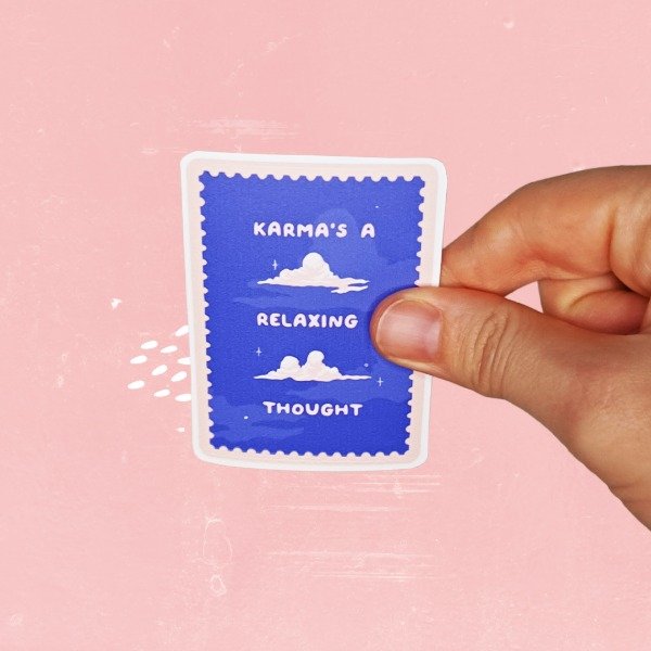 Producto - Sticker Karma is a Relaxing Thought
