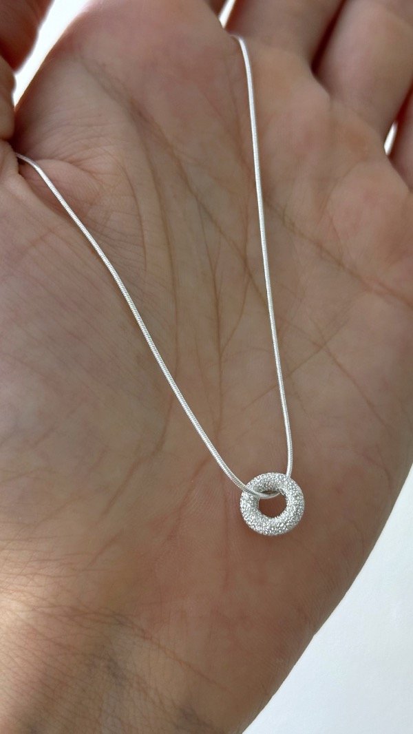 Producto - Conjunto cola rata fina dije dona glit 40cm P925