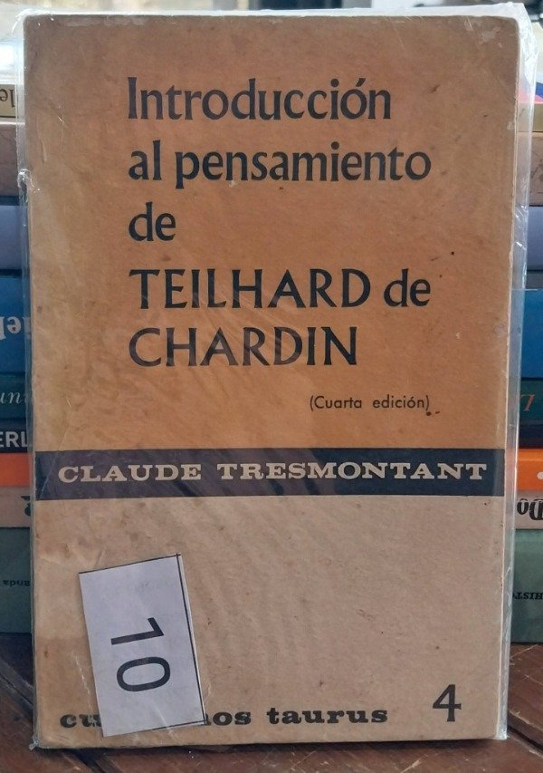 Producto - Introducción al pensamiento de Teilhard Chardin TRESMONTANT