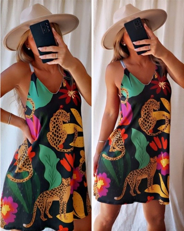 PREVENTA - Vestido Salvia TROPICANA