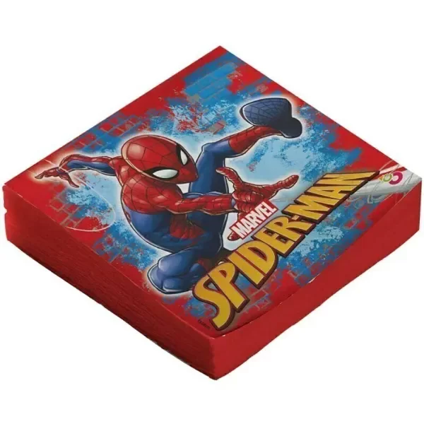 Producto - Servilletas x20un HOMBRE ARAÑA