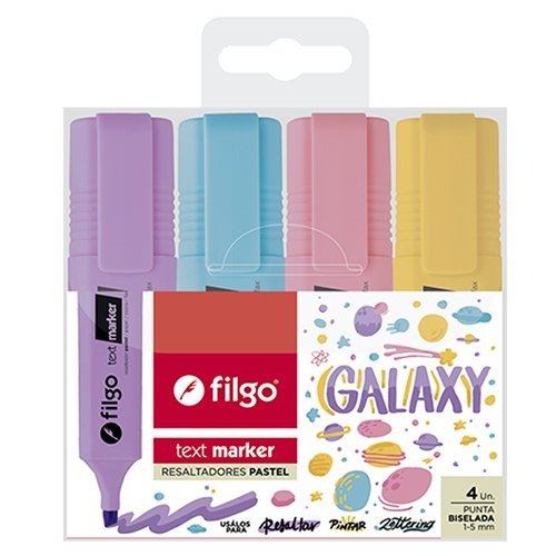 Producto - RESALTADOR FILGO GALAXY X 4