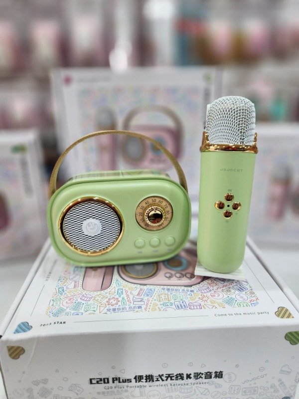 Producto - Parlante Bluetooth c/ micrófono Verde