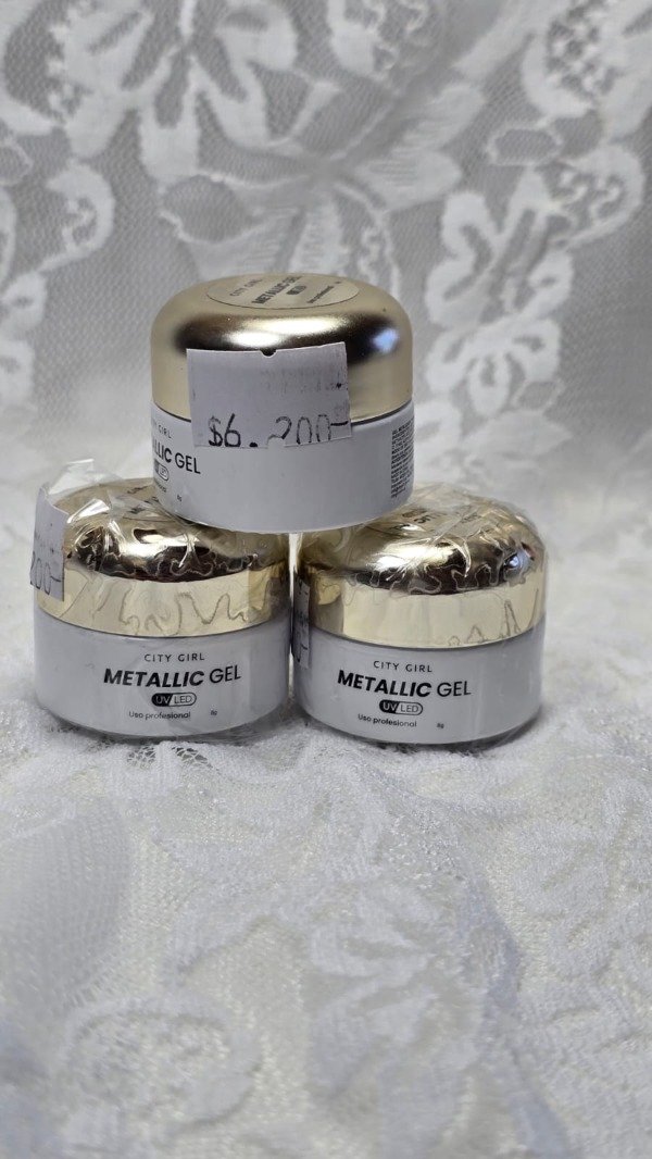 Producto - Gel Paint dorado Metalizado