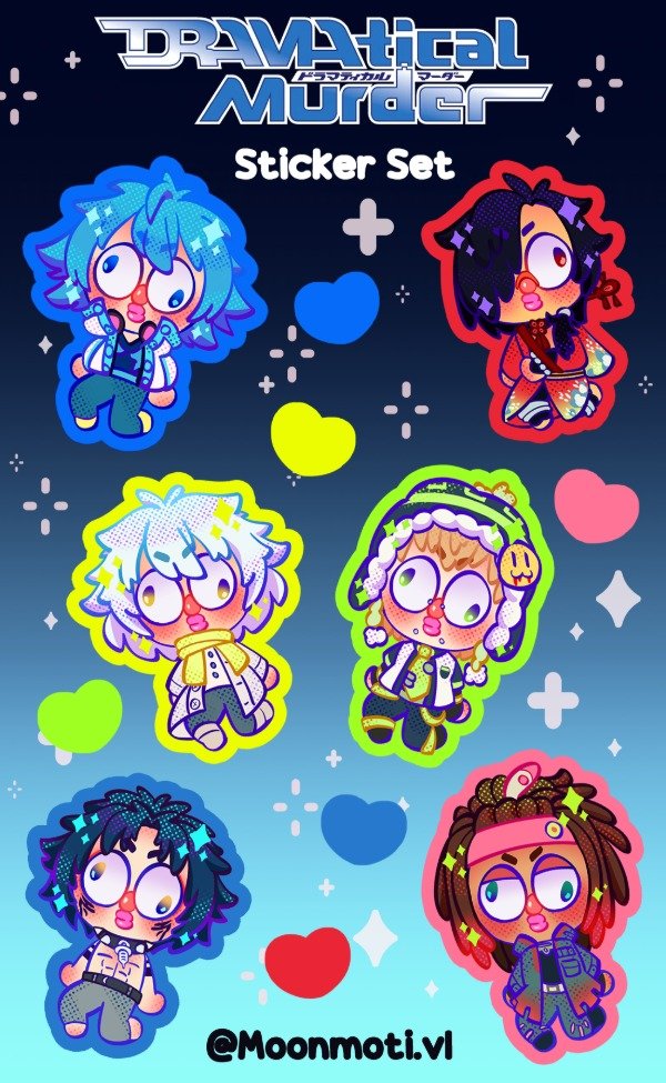 Producto - Sticker Set Dramatical Murder