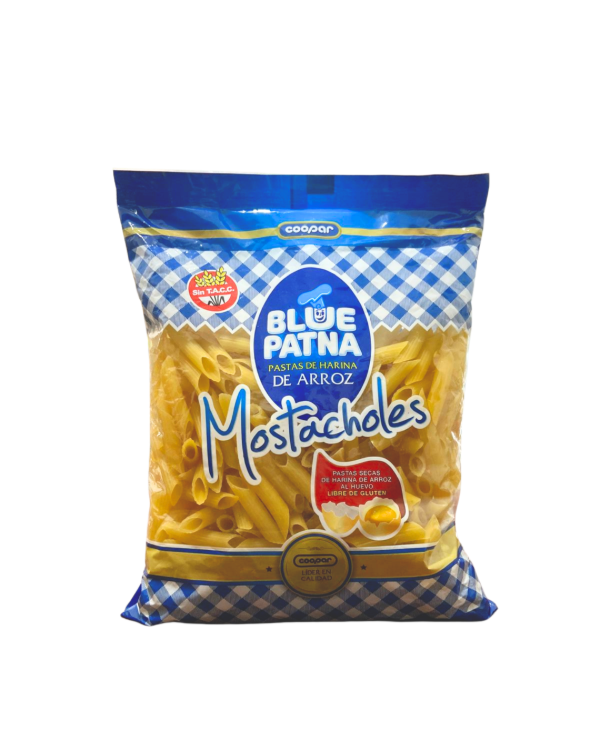 Producto - FIDEOS MOSTACHOLES BLUE PATNA 500G