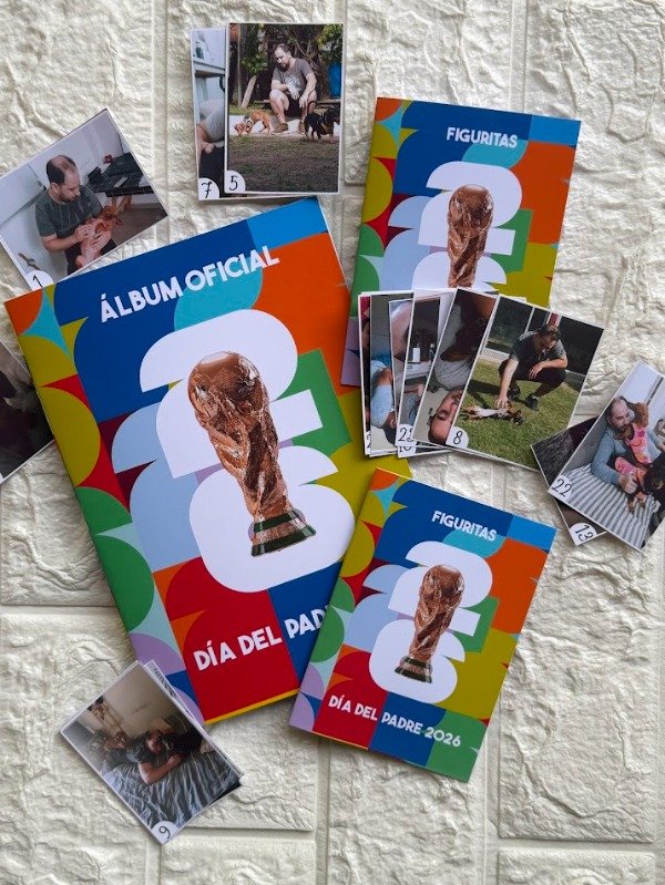 Producto - Album figuritas - Oficial dia del padre