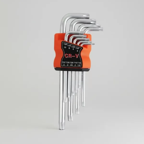 Producto - uego De Llaves Torx 9 Piezas T 10 A T 50 Medianas Blister