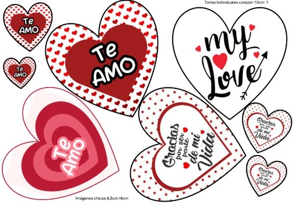 Producto - LAMINA ENAMORADOS INDIVIDUAL CORAZON 1