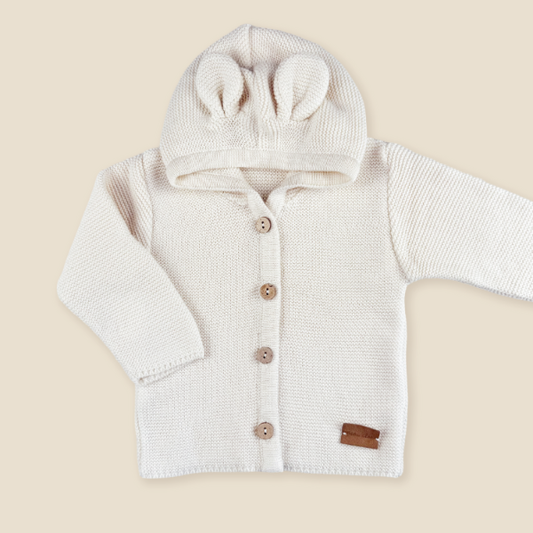 Producto - Cardigan osito natural