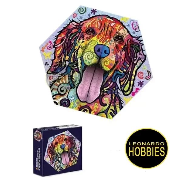 Producto - Perro Arcoíris 500 Piezas Circular Funny Land - Hao Xiang FT822