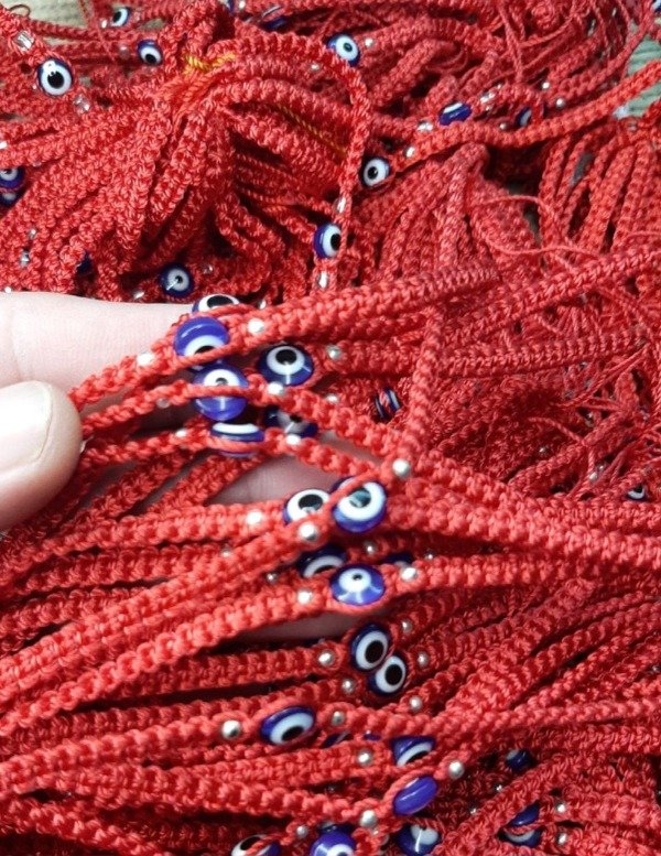 Producto - Pulsera Roja Protectora Ojo Turco - 1