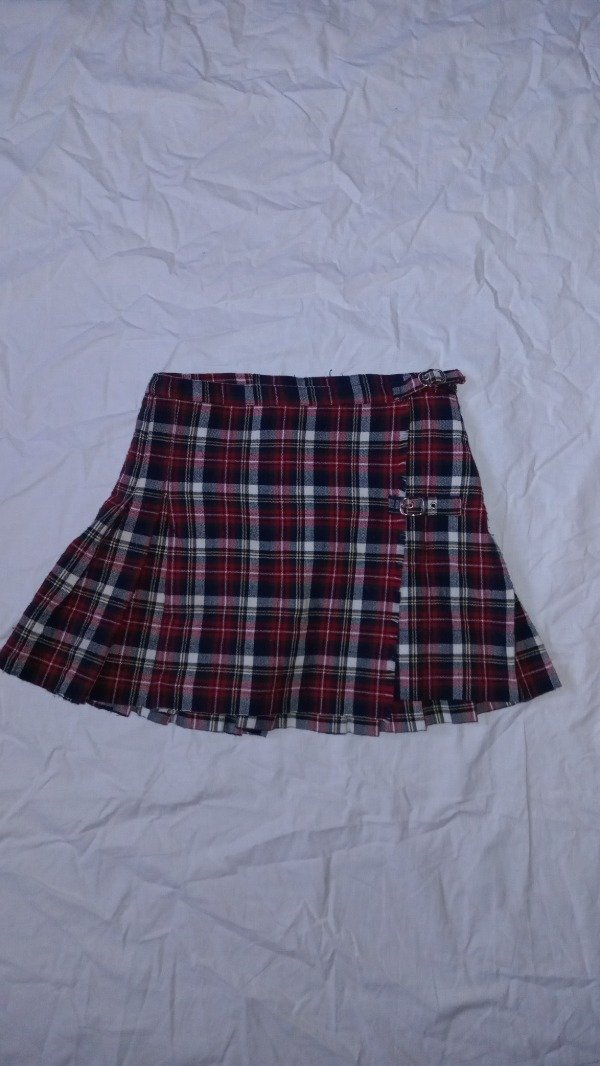 Producto - Vintage Tartan Royal Stewart flannel skirt. - 0