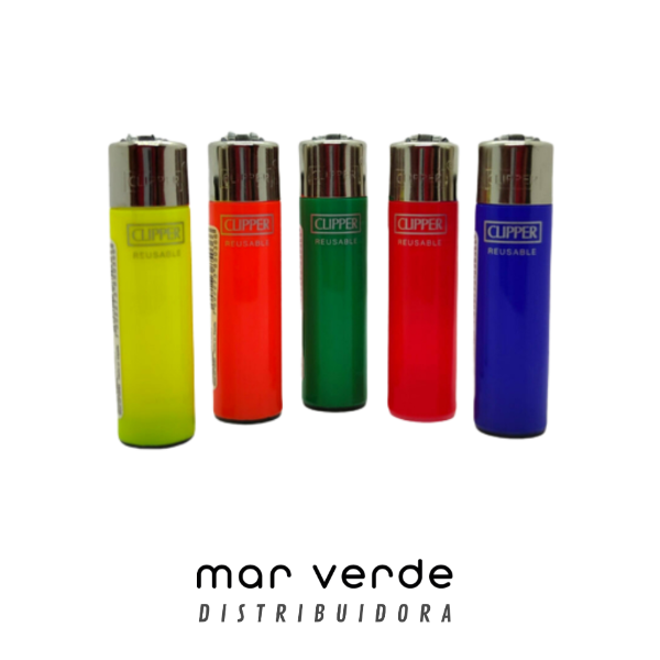 Producto - Encendedor Clipper colores x5