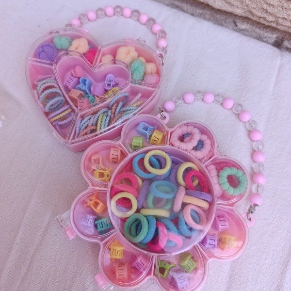 Producto - Corazon/flor accesorios para cabello
